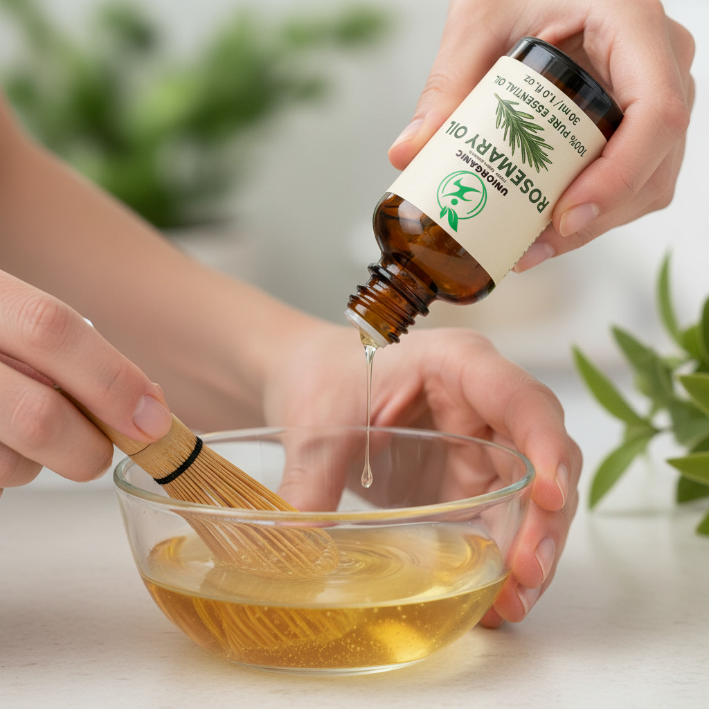 DIY hair treatment preparation