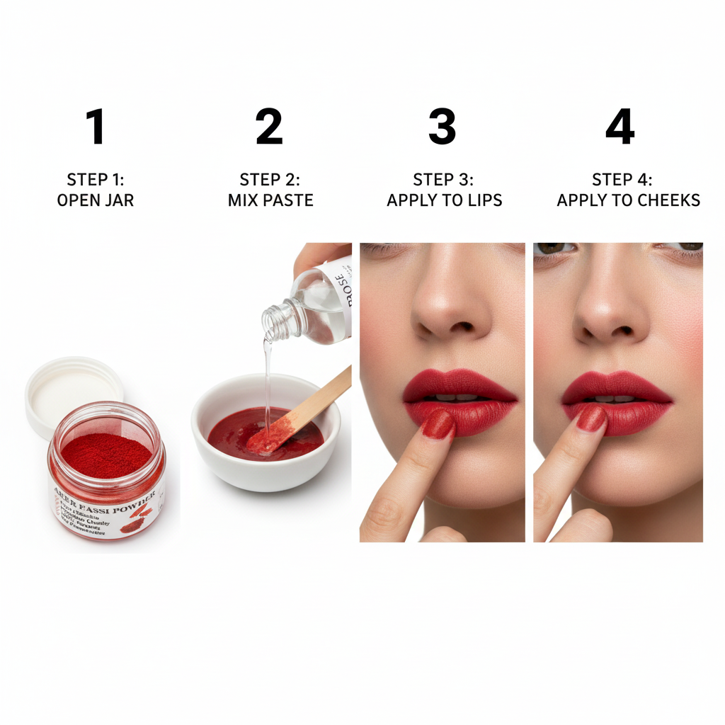 How to use Aker Fassi Powder tutorial